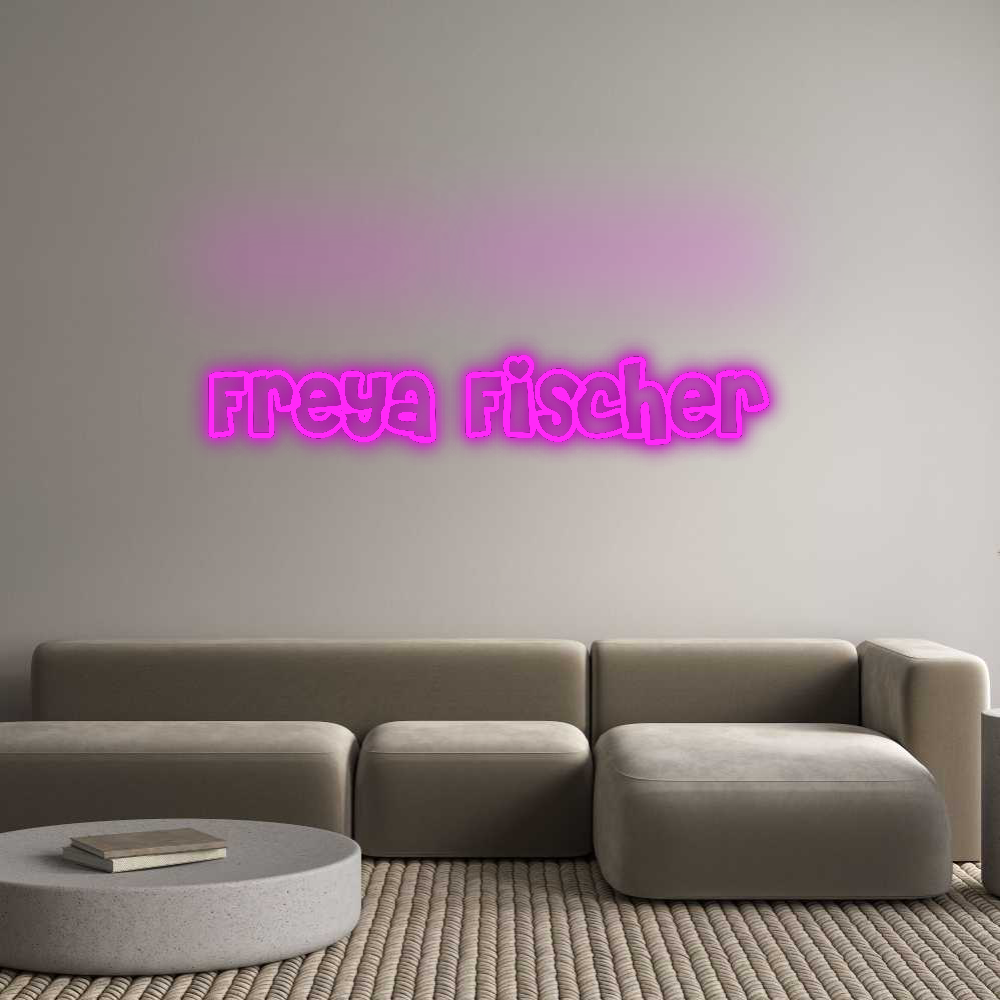 Benutzerdefiniertes Neon: Freya Fischer