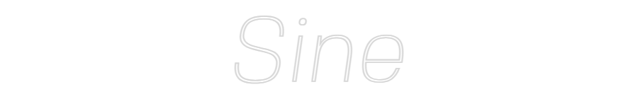 Custom Neon: Sine