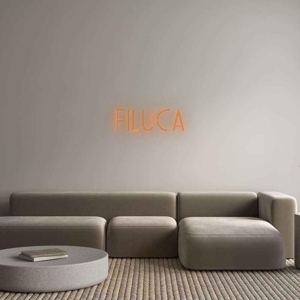 Benutzerdefiniertes Neon: Filuca