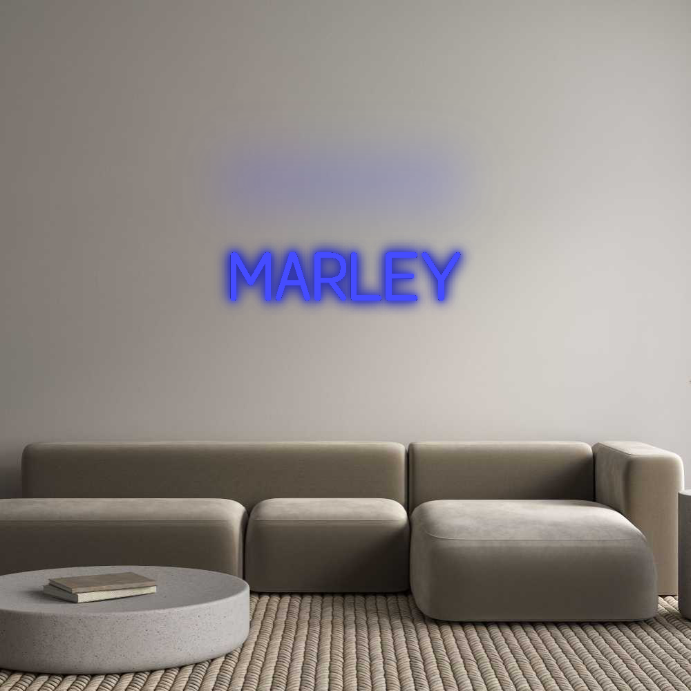 Benutzerdefiniertes Neon: MARLEY