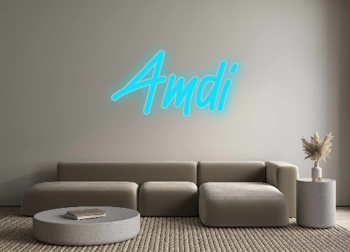 Benutzerdefiniertes Neon: Amdi