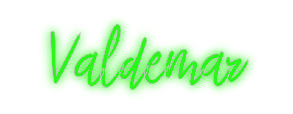 Benutzerdefiniertes Neon: Valdemar