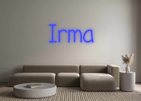 Benutzerdefiniertes Neon: Irma