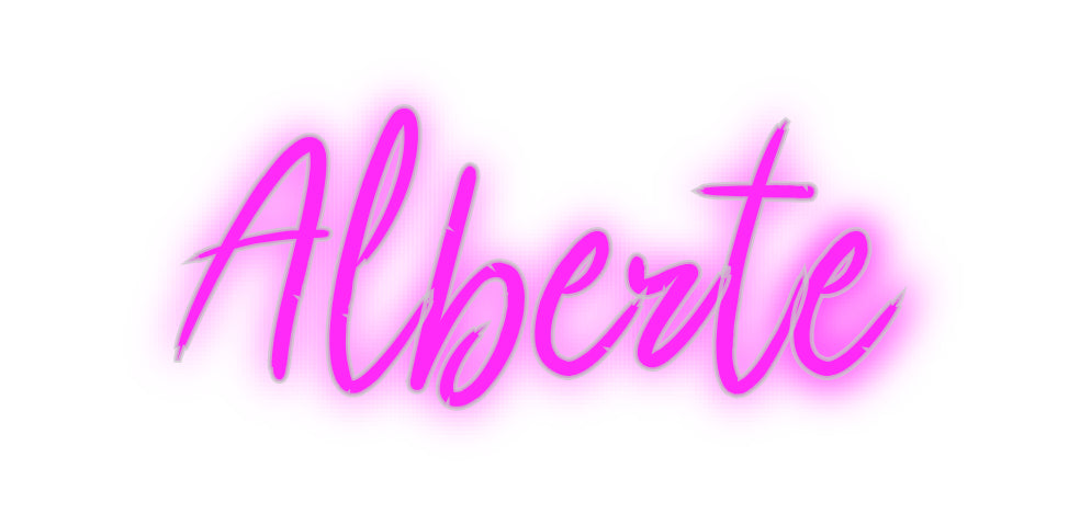 Benutzerdefiniertes Neon: Alberte