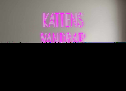 Benutzerdefiniertes Neon: KATTENS
 VAN …