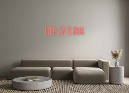 Benutzerdefiniertes Neon: Hotel Cat &amp; A...