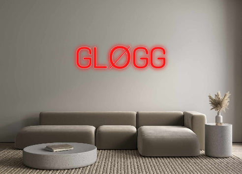 Benutzerdefiniertes Neon: GLØGG