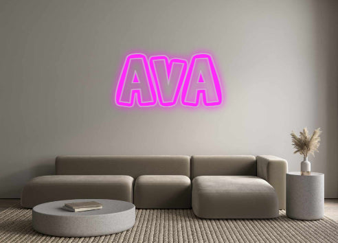 Benutzerdefiniertes Neon: AVA