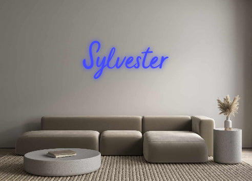 Benutzerdefiniertes Neon: Sylvester