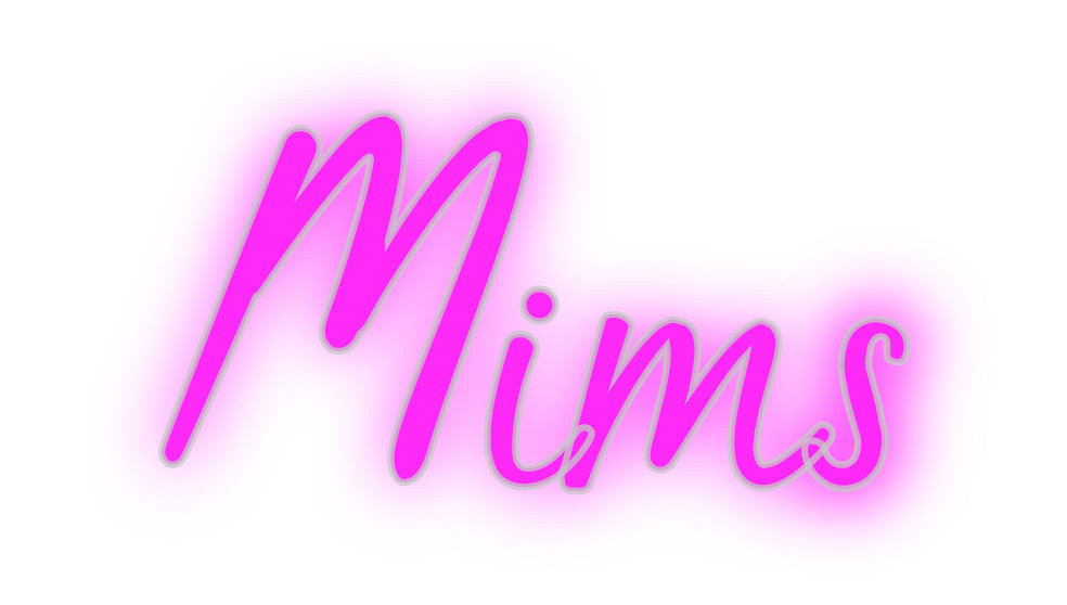 Benutzerdefiniertes Neon: Mims