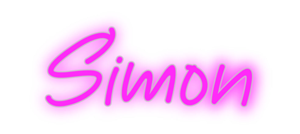 Benutzerdefiniertes Neon: Simon