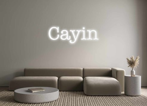 Benutzerdefiniertes Neon: Cayin