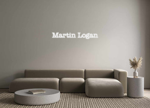 Benutzerdefiniertes Neon: Martin Logan