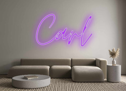 Benutzerdefiniertes Neon: Carl