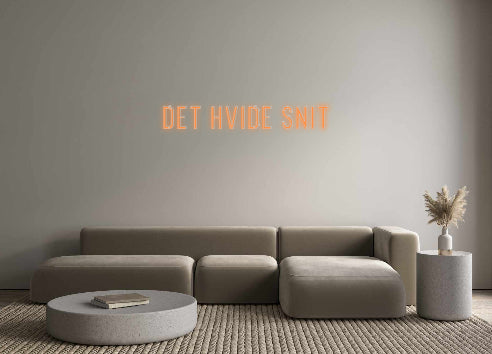 Benutzerdefiniertes Neon: Det Hvide Snit