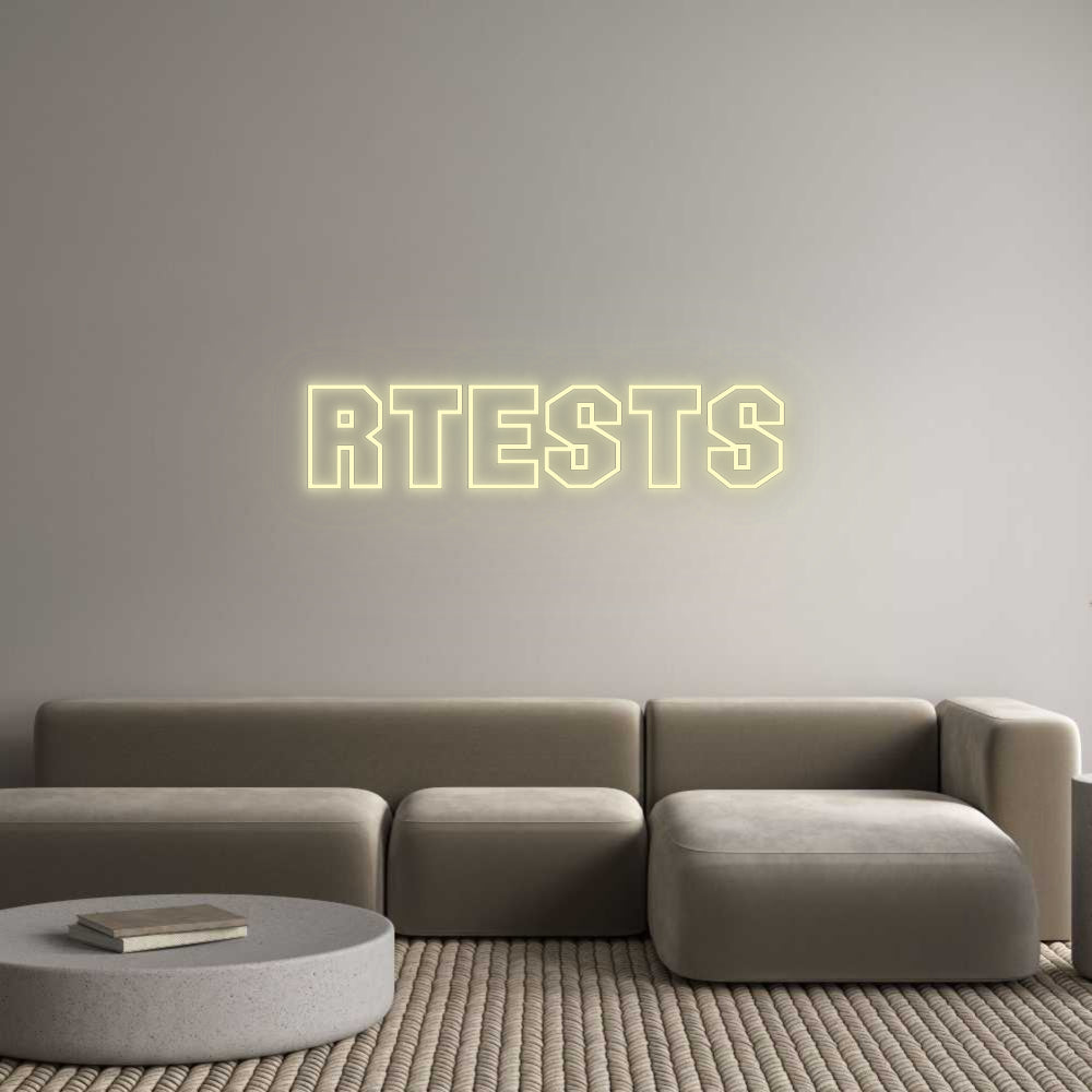 Benutzerdefiniertes Neon: rtests