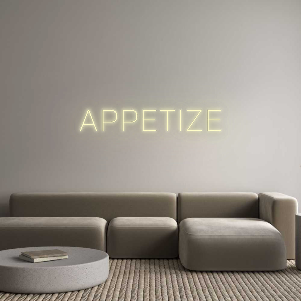 Benutzerdefiniertes Neon: APPETIZ